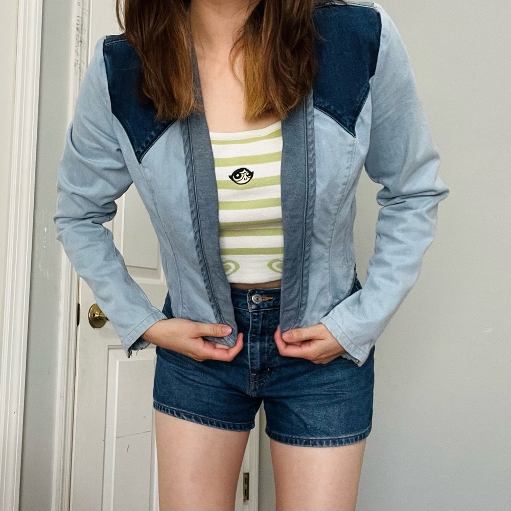 GUESS Denim Western Jacket